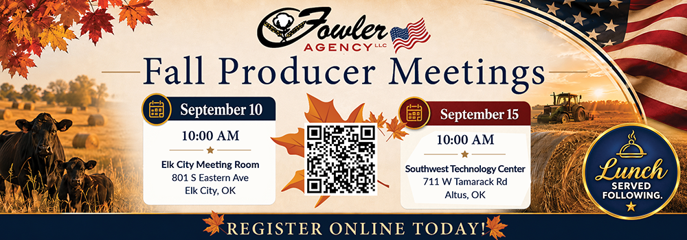 Register Today for 2027 Fall Producer Meeting